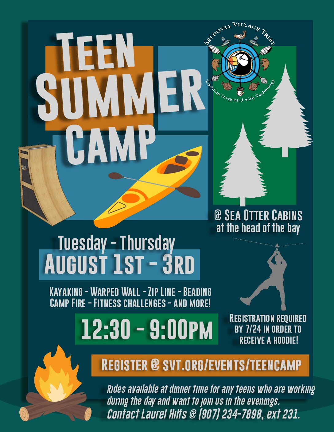 Teen Summer Camp - Seldovia Village Tribe