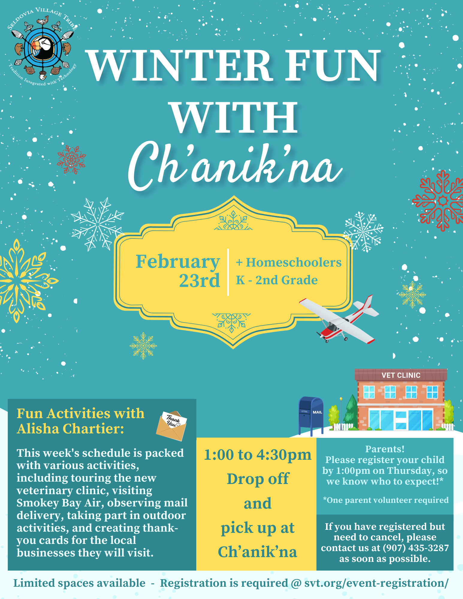Winter Fun with Ch'anik'na - Seldovia Village Tribe